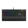 ASUS ROG Strix Scope II X Wired Gaming Mechanical Keyboard, ROG RX Red Switch, Anti-Ghosting, N Key Rollover, Sound-Dampening Foam, English - Arabic Layout, Black | 90MP0350-BKCA00